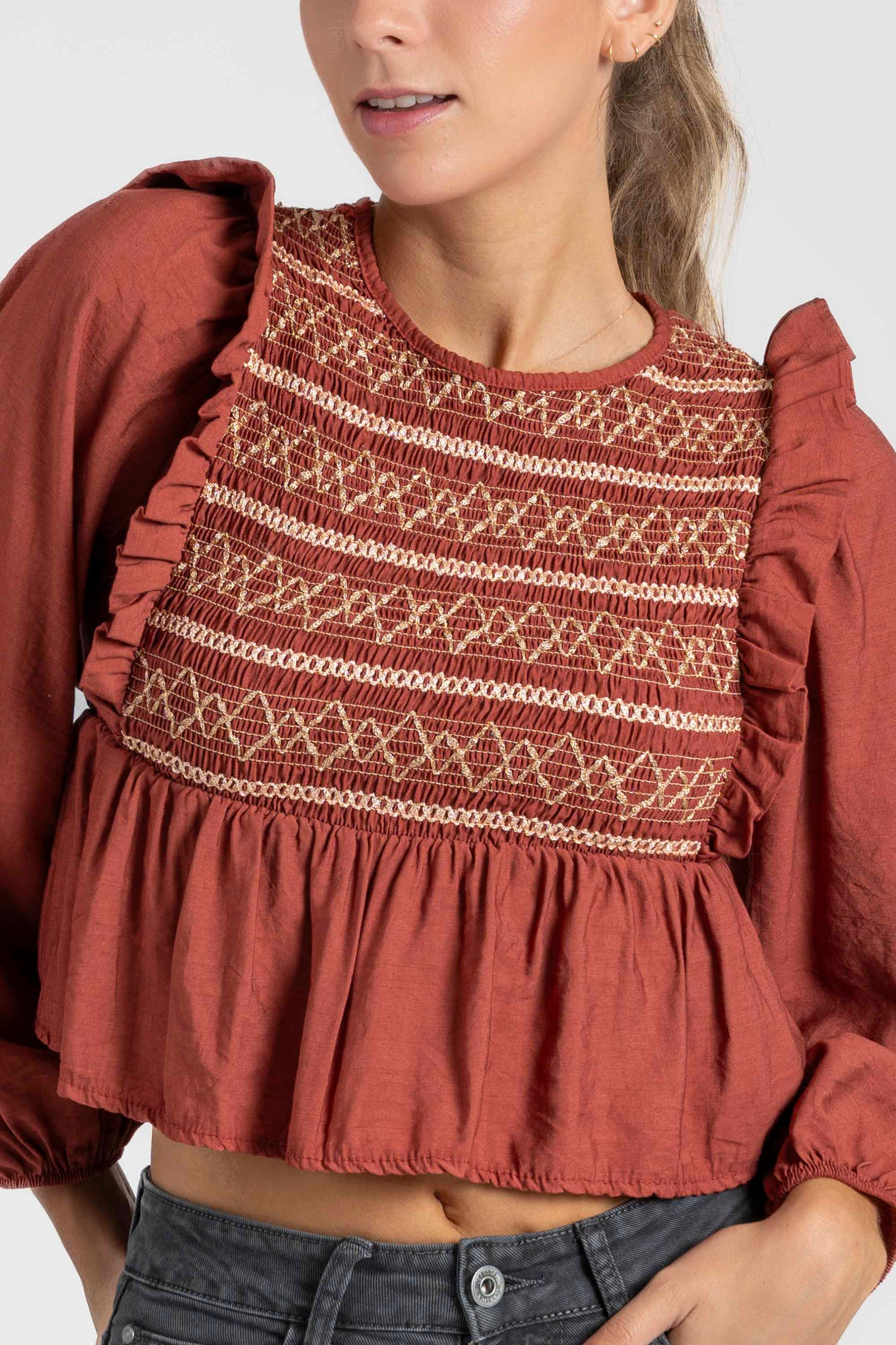 BLUSA ARMONIAS TEEN BORDADOS - Image 2