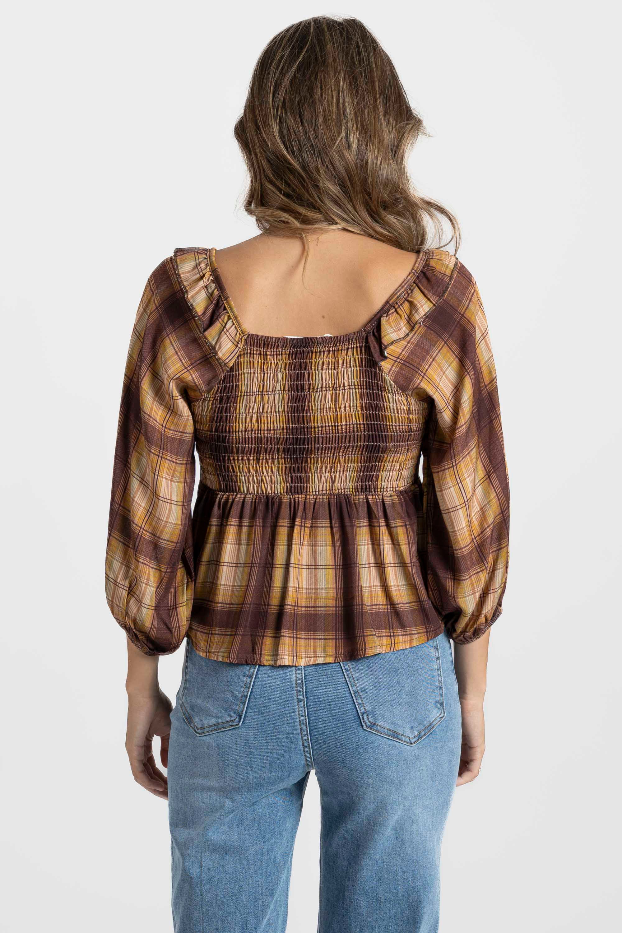 BLUSA ARMONIAS TEEN CUADROS - Image 2