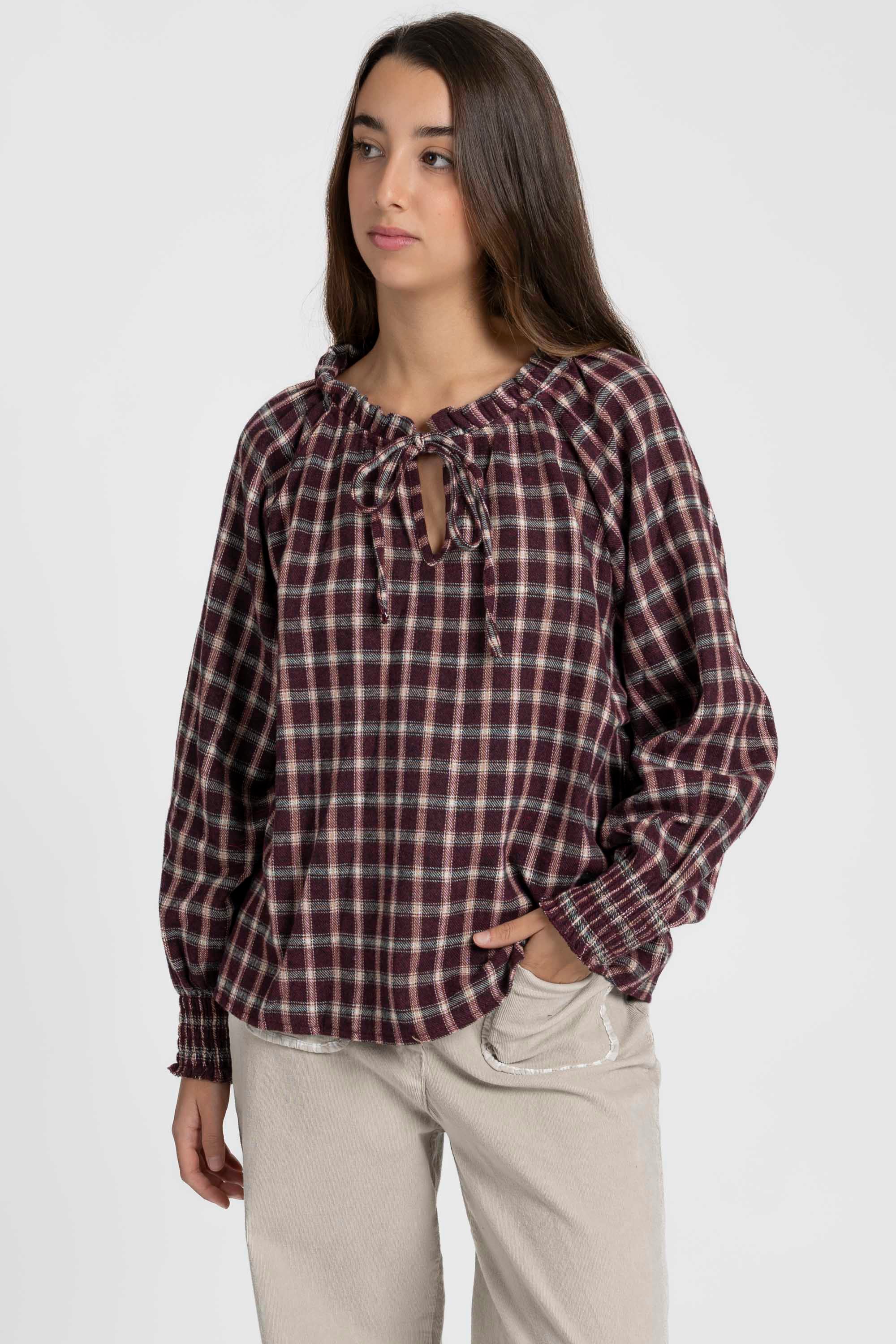 BLUSA ARMONIAS TEEN CUADROS - Image 3
