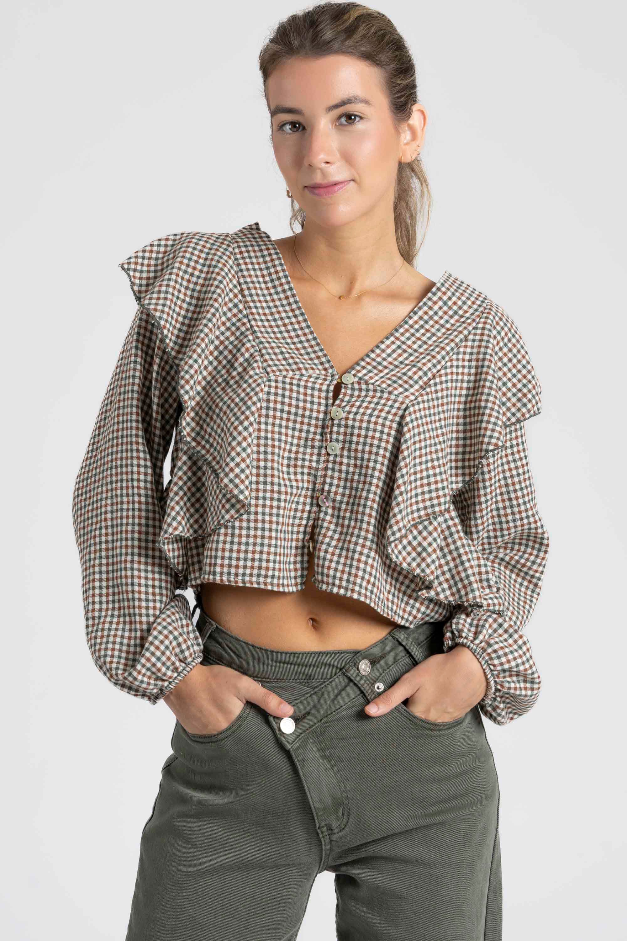 BLUSA ARMONIAS TEEN VOLANTES - Image 3