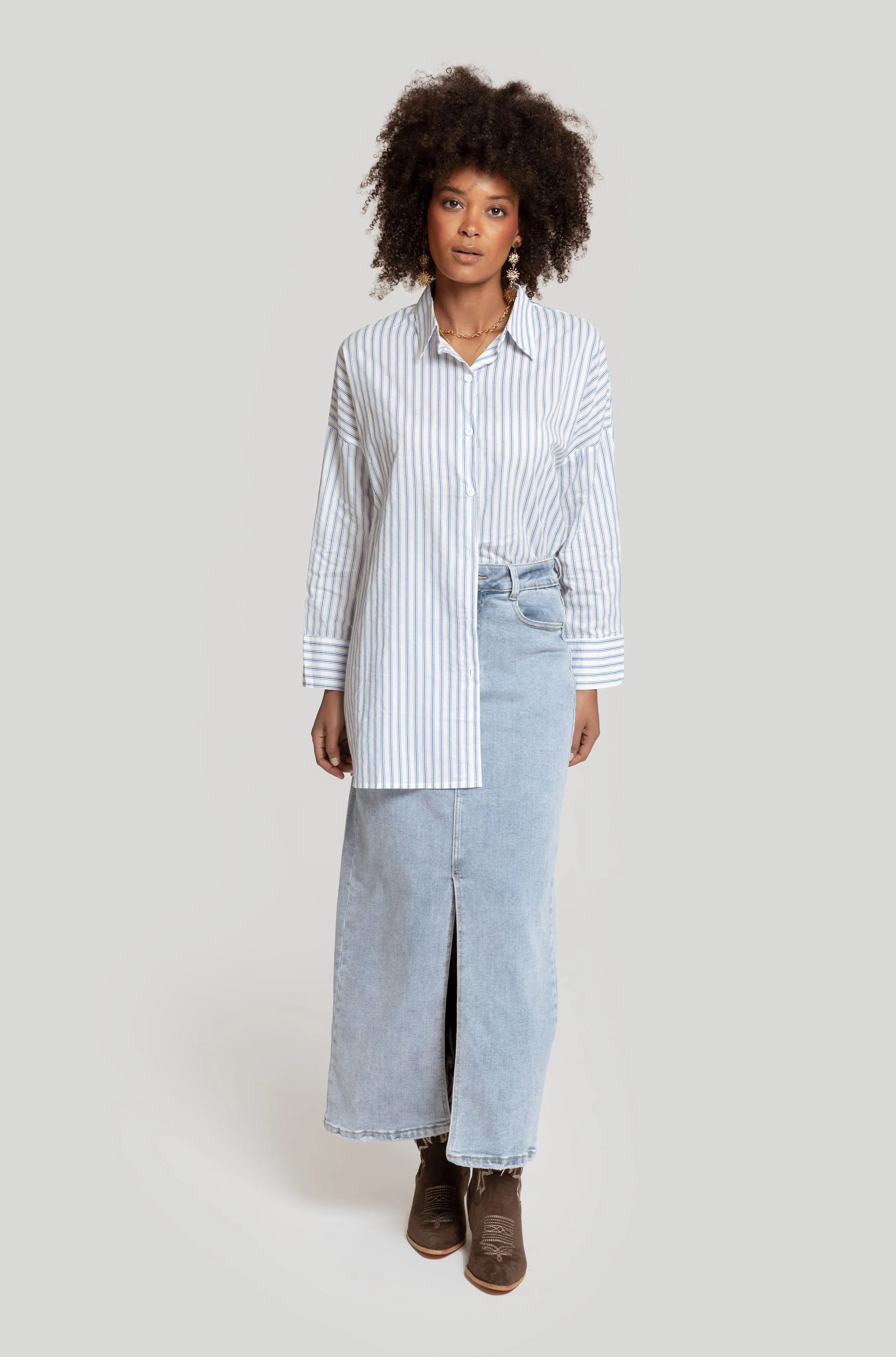 CAMISA ARMONIAS LARGA - Image 2