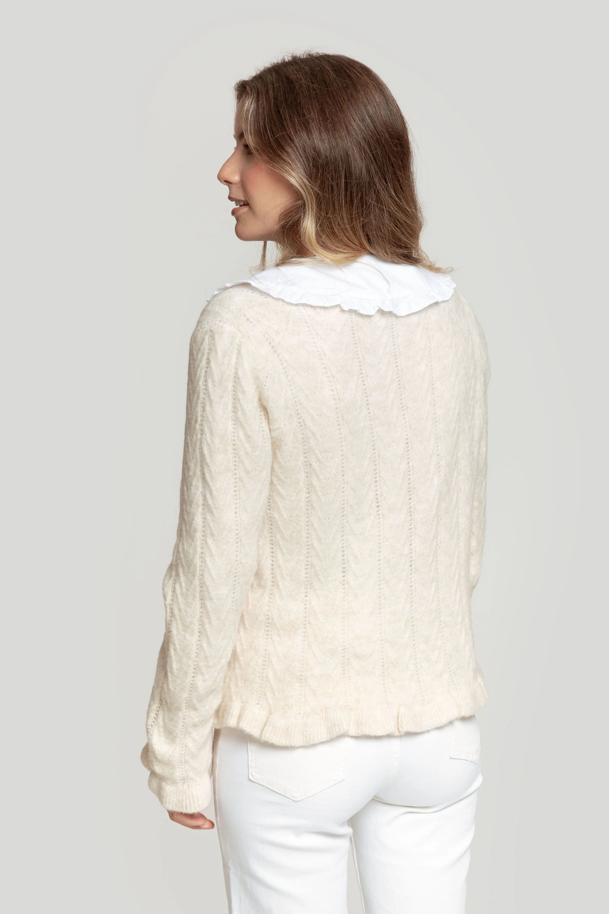 CÁRDIGAN MASSIMA GRAZIA RUFFLE - Image 3