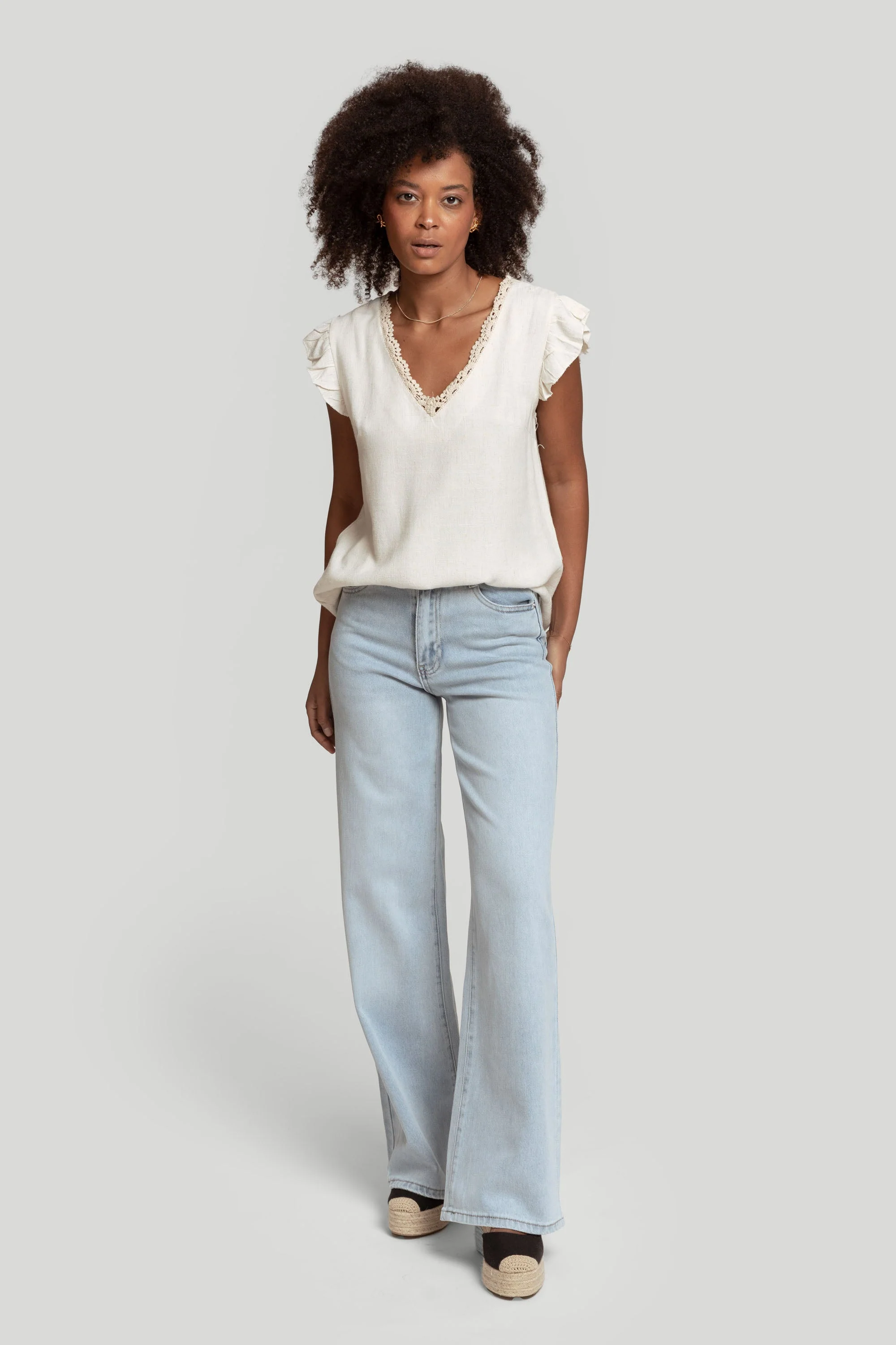 JEANS LAULIA LAGE MID-RISE