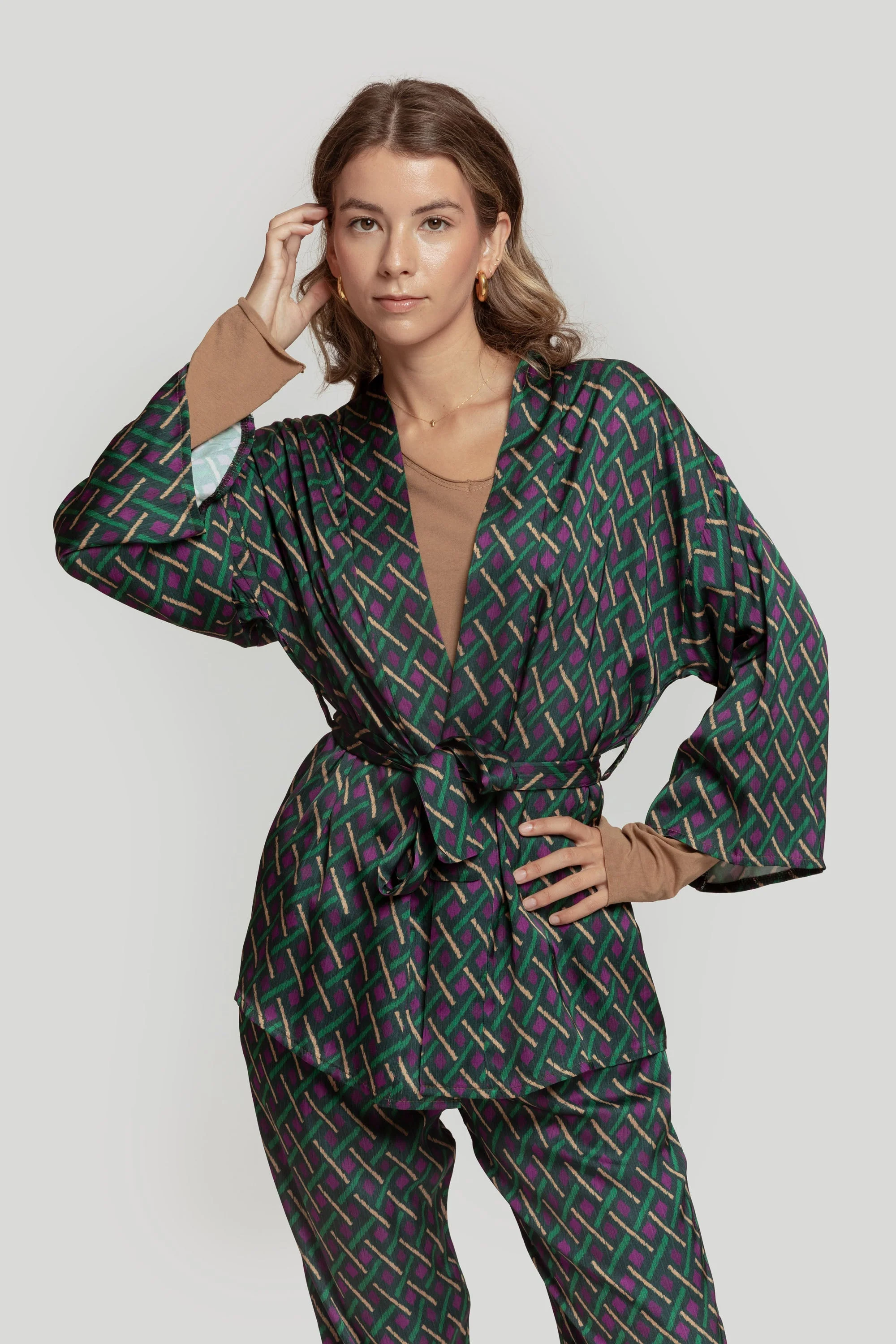KIMONO MASSIMA GRAZIA CINTURÓN - Image 2