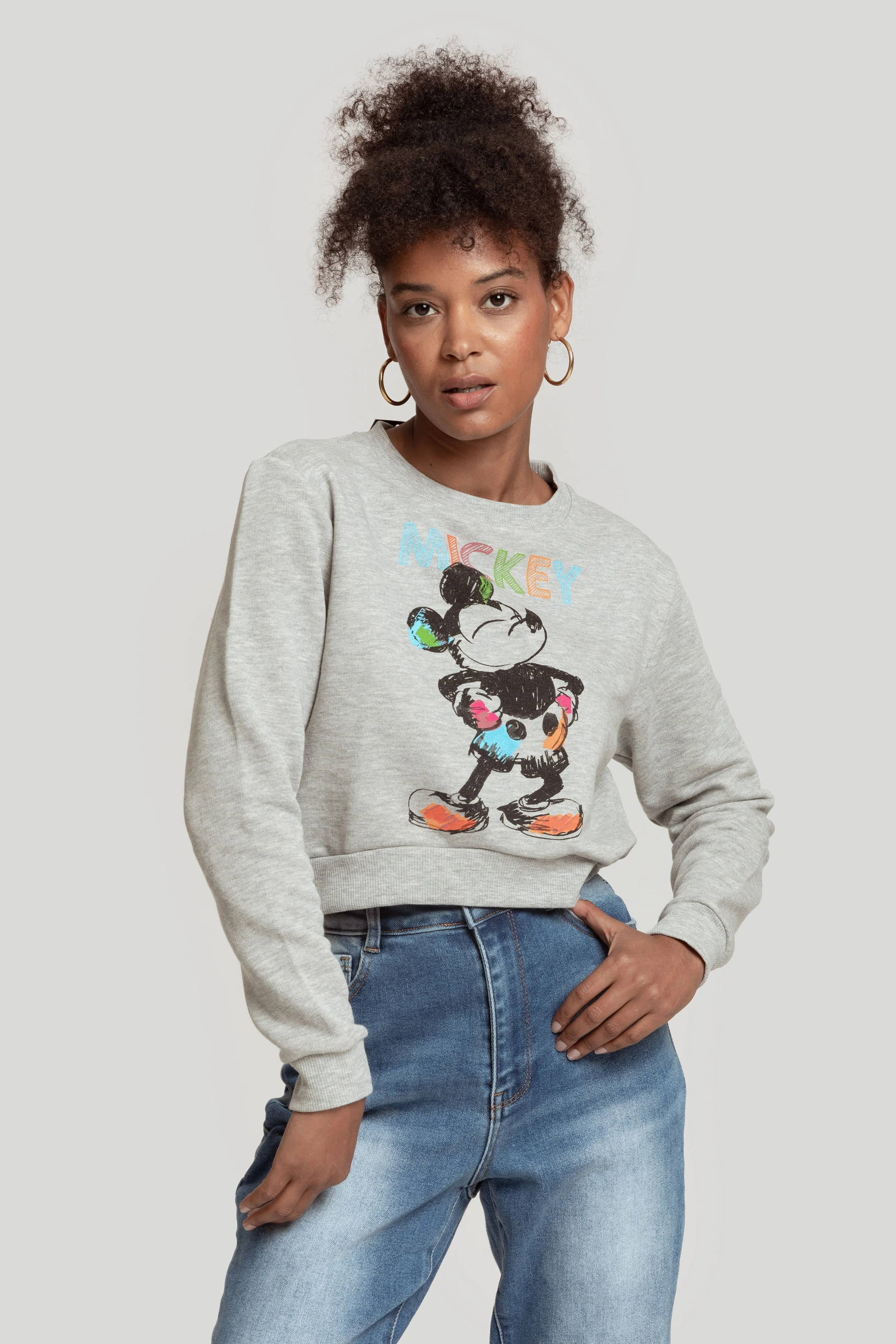 SUDADERA MICKEY CROPPED - Image 3