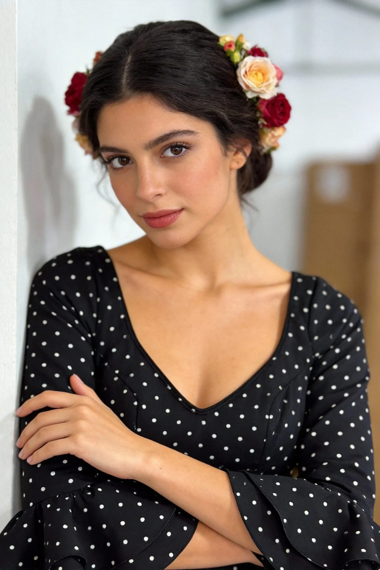 TRAJE DE FLAMENCA LOLITA LUNARES PEQUEÑOS - Image 6