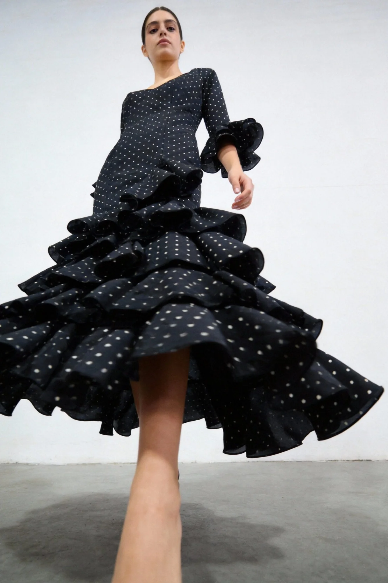TRAJE DE FLAMENCA LOLITA LUNARES PEQUEÑOS - Image 8