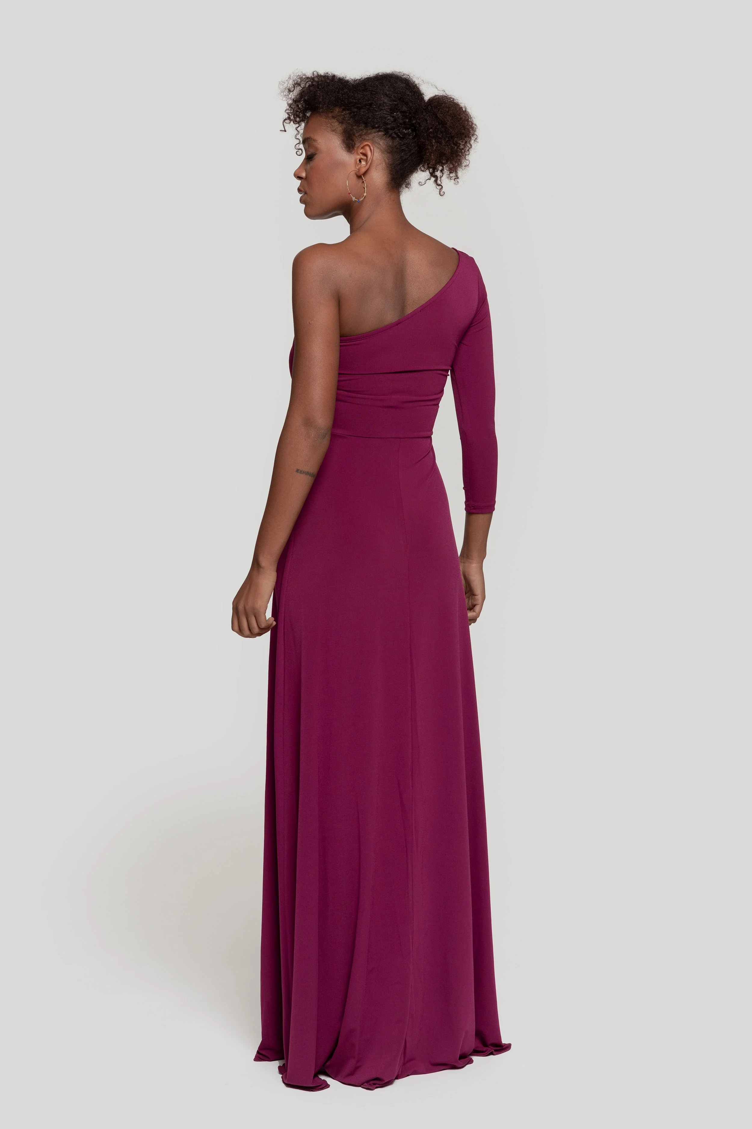 VESTIDO ARMONIAS ASIMÉTRICO - Image 4