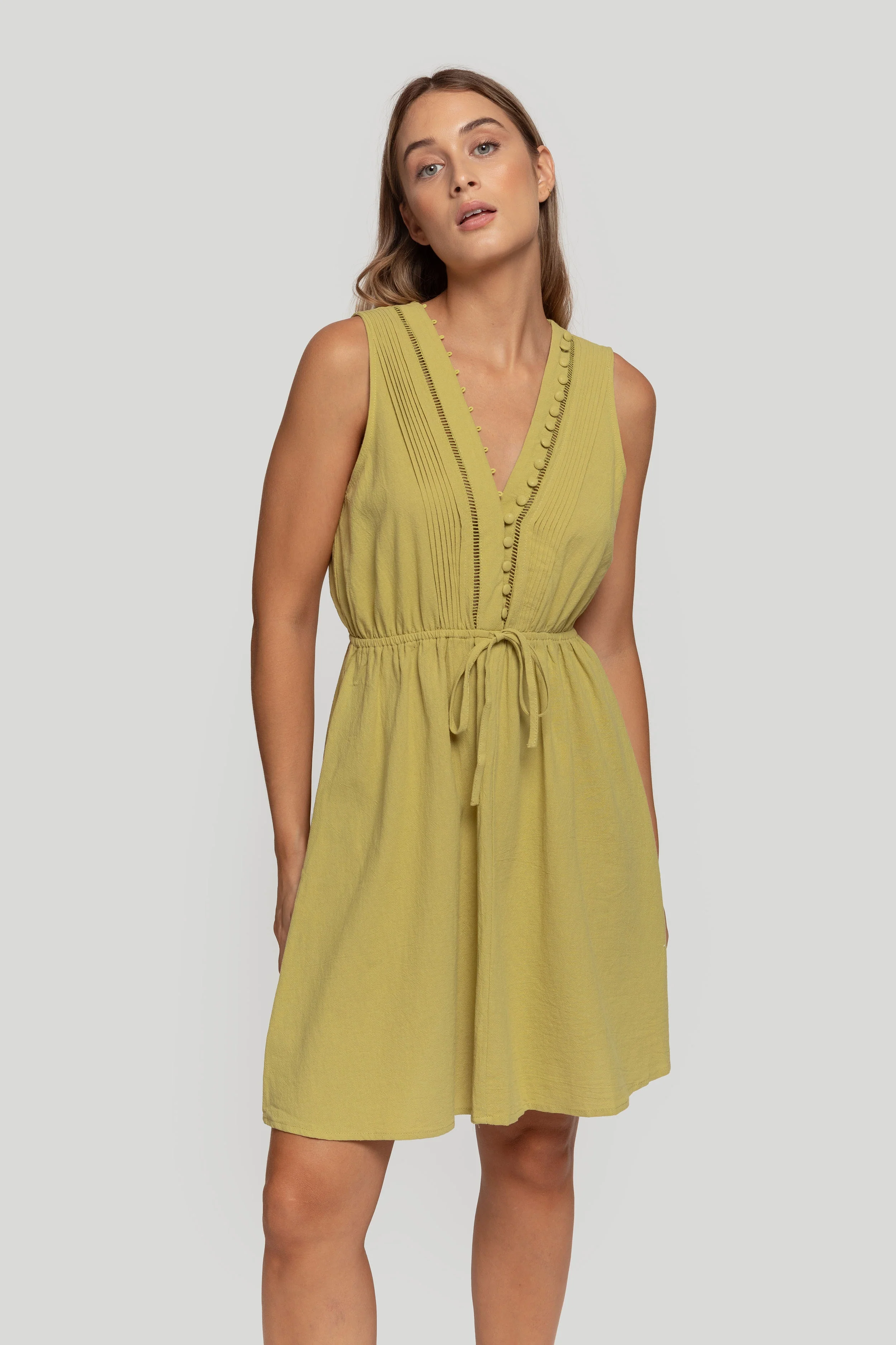 VESTIDO ARMONIAS BOTONES - Image 3