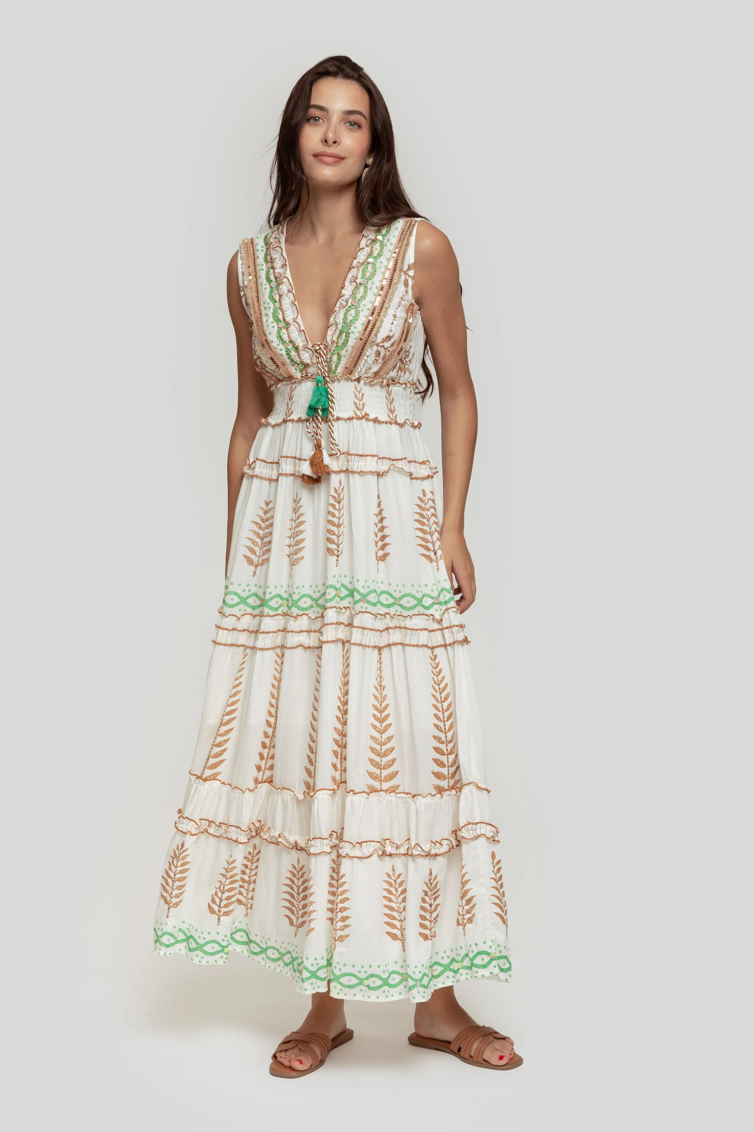 VESTIDO BOHO ESTAMPADO - Image 2