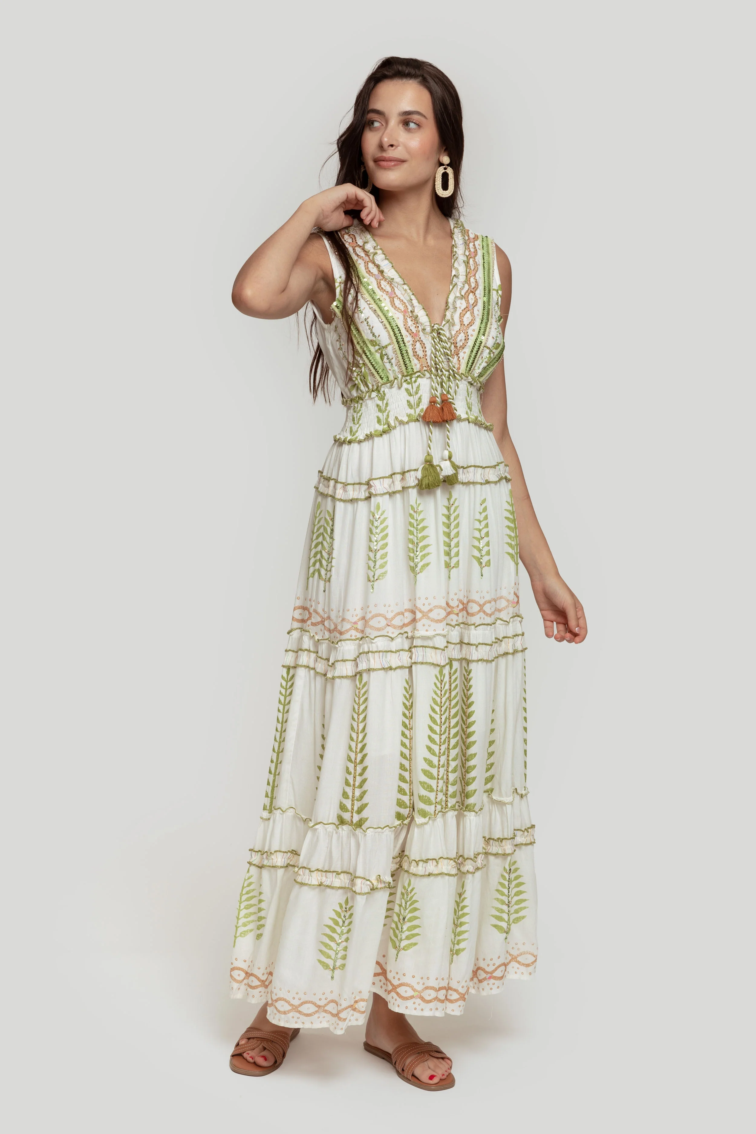 VESTIDO BOHO ESTAMPADO - Image 5