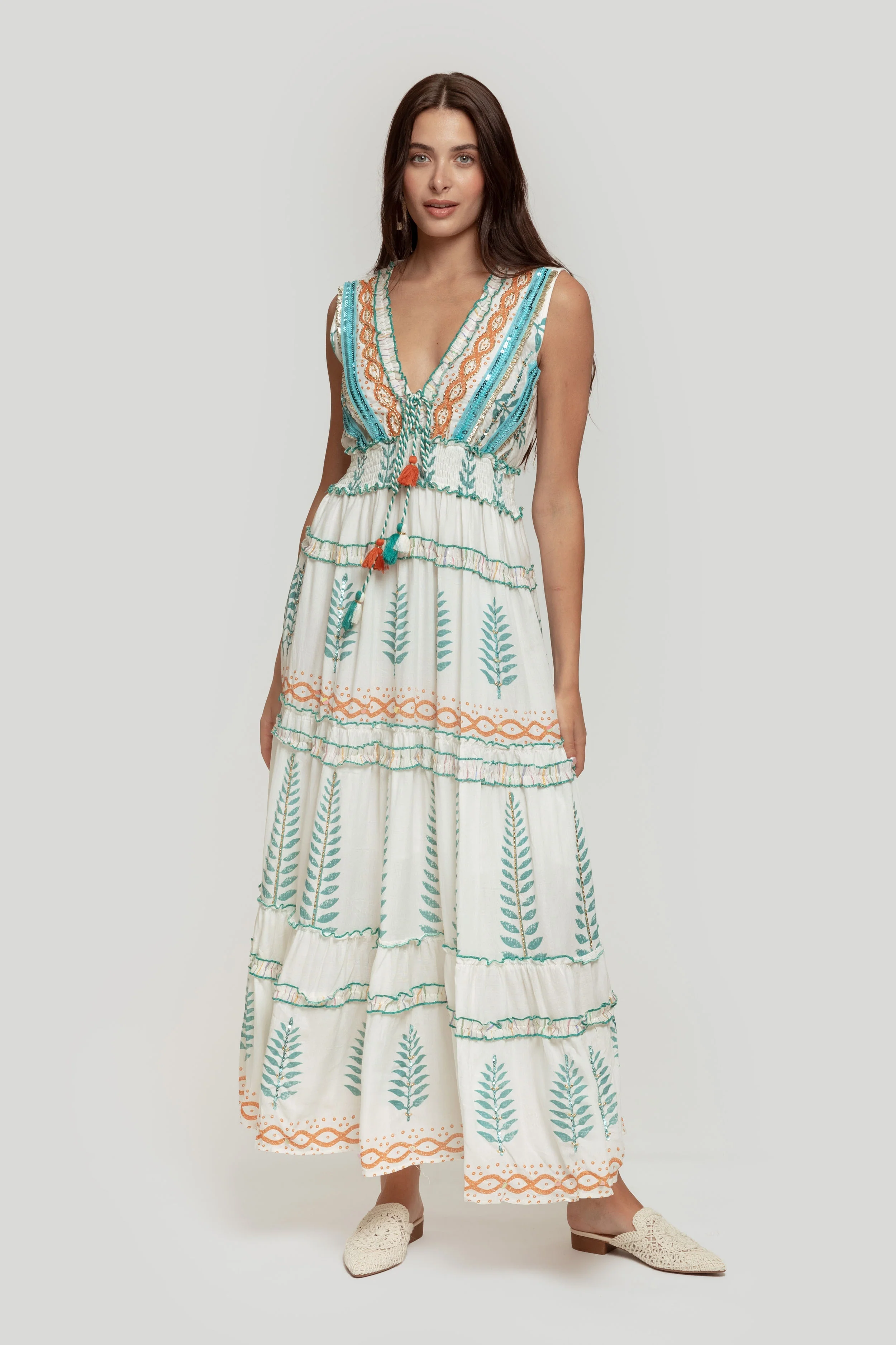 VESTIDO BOHO ESTAMPADO - Image 8