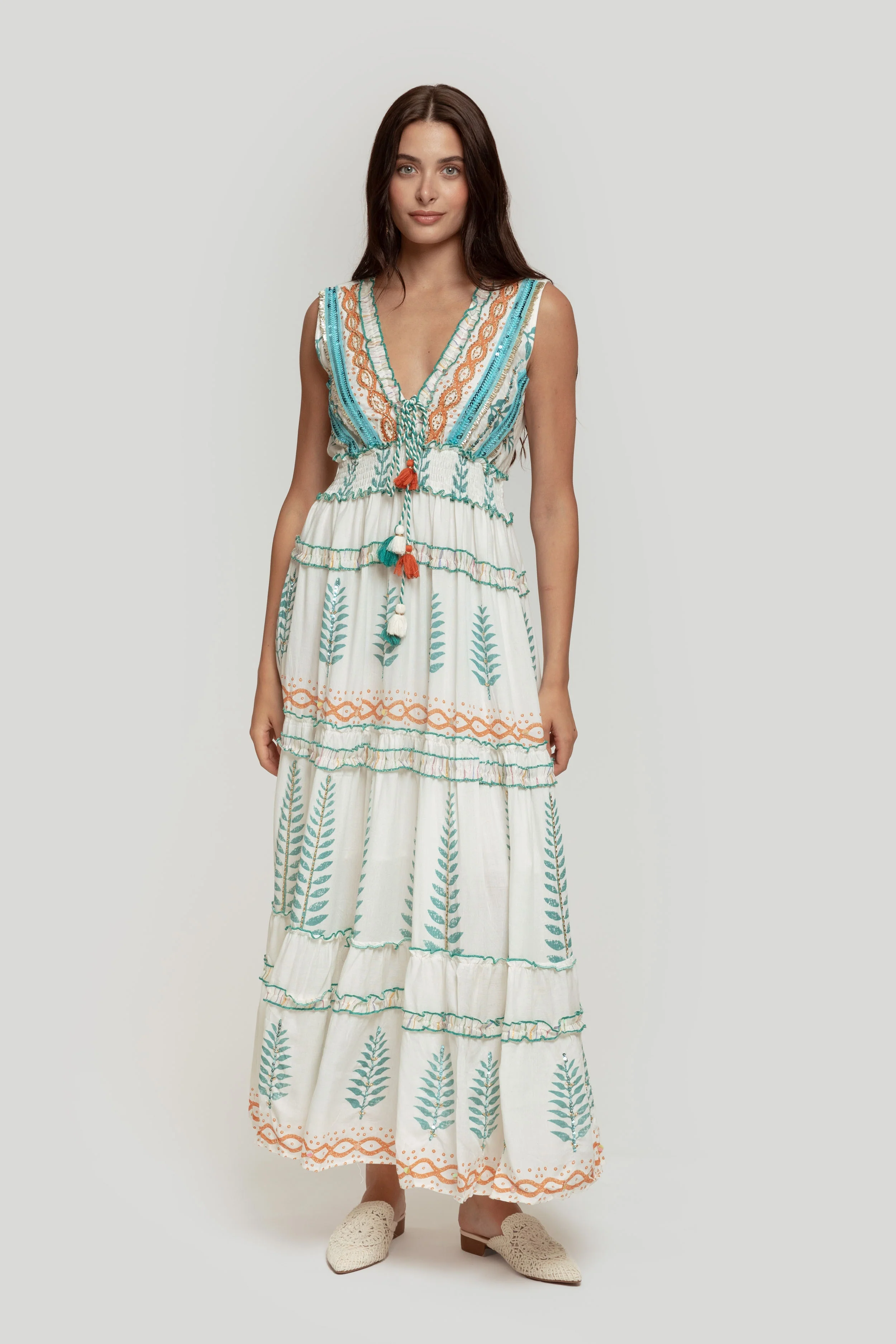 VESTIDO BOHO ESTAMPADO - Image 9