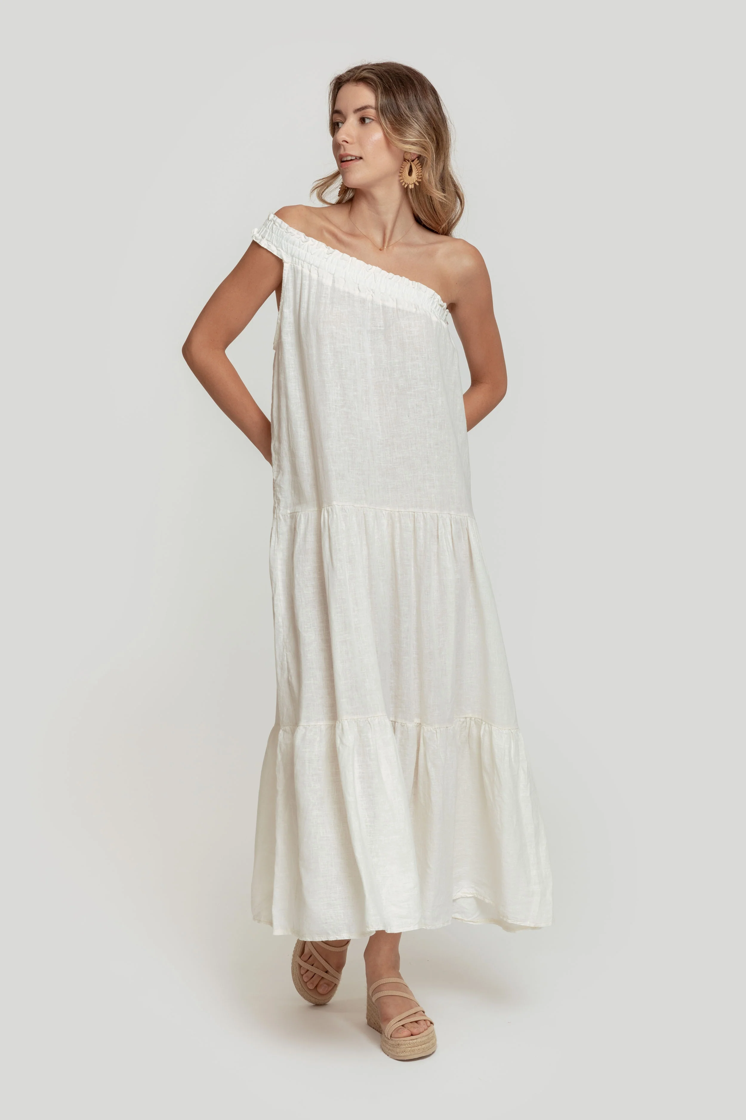 VESTIDO MASSIMA GRAZIA ASIMÉTRICO - Image 5