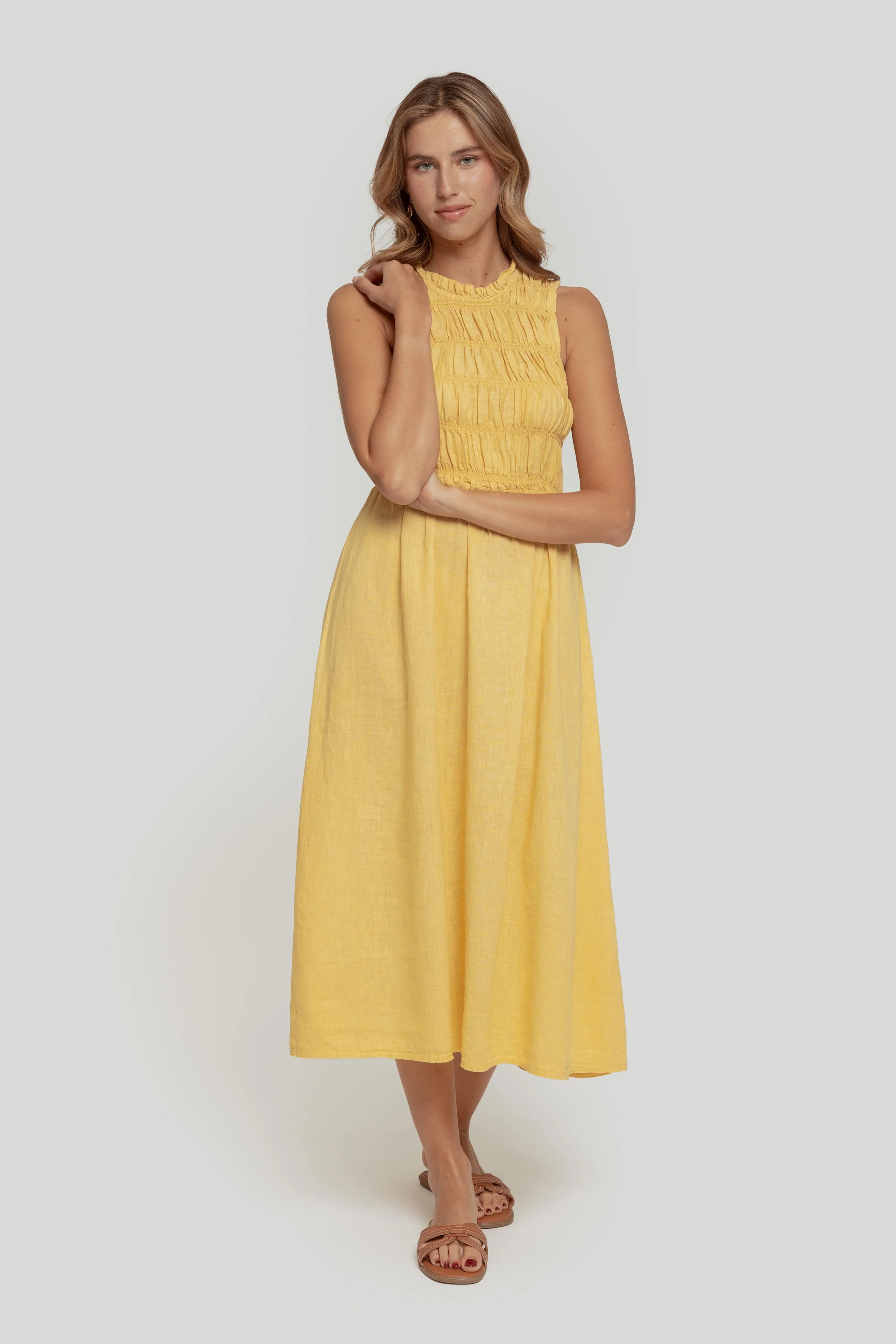VESTIDO MASSIMA GRAZIA FRUNCES - Image 2
