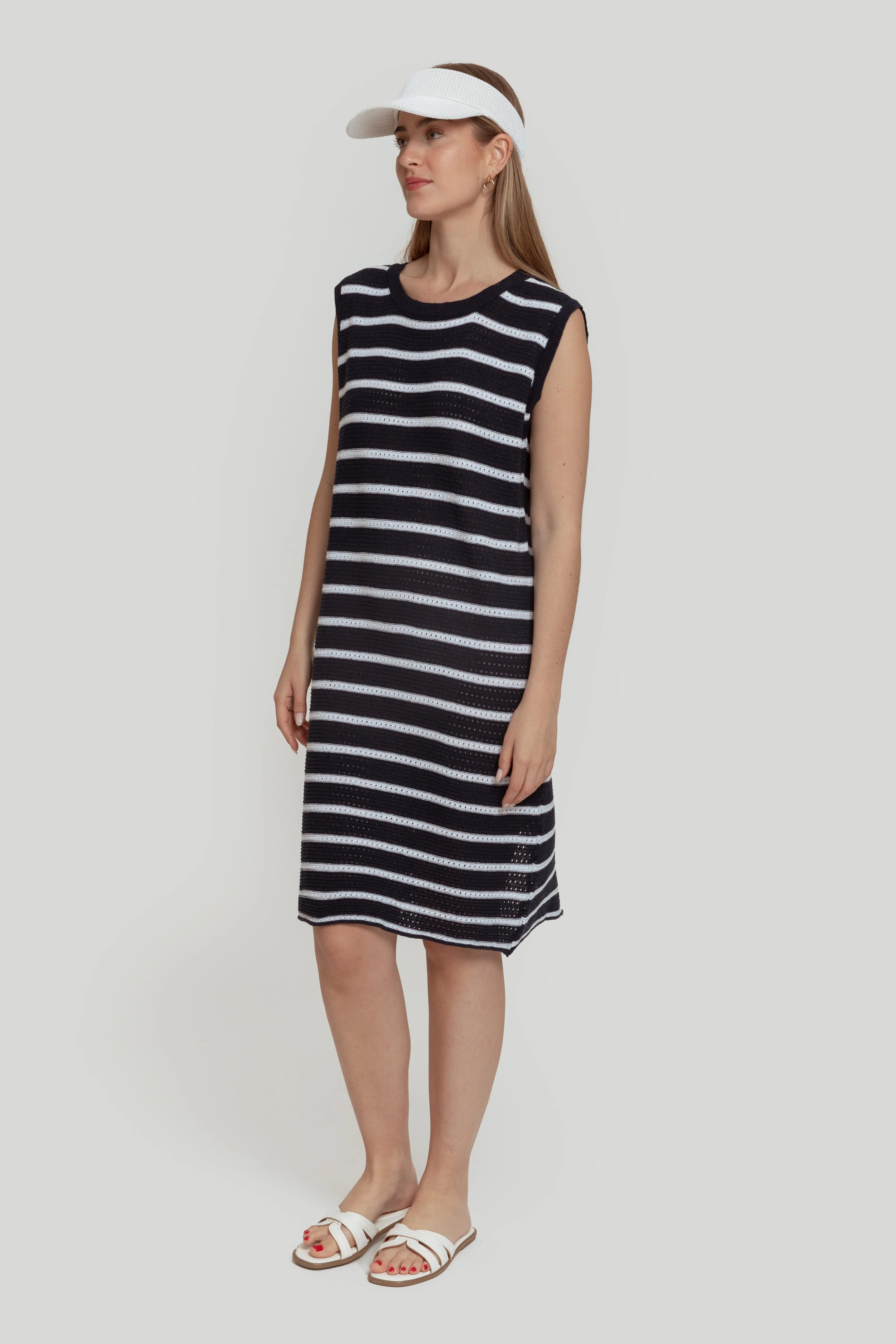 VESTIDO MASSIMA GRAZIA NAVY - Image 3